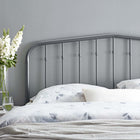 Modway Lennon Metal Full Headboard - Grey-Contemporary Modern Style