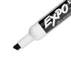 Expo Dry Erase Markers - Low Odour Ink - Chisel Tip - Black - 8 Pack-8