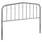 Modway Lennon Metal Queen Headboard - Grey-Metal Queen Headboard