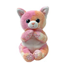 Ty, Inc. Beanie Belly Lillibelle Soft Plush Toy-Pastel pink and peach kitten design