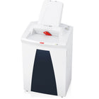 HSM Securio AF500C Cross-cut Shredder with Automatic Paper Feed, 500 auto/121.7 manual Capacity-Useful dual function: Manual feed of paper during the autofeed stack processing