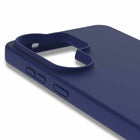 Blu Element - Étui MagSafe en silicone pour Samsung Galaxy S26 Ultra, Marine-Bords surélevés pour protéger l'écran et l'appareil photo