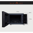 Magic Chef 0.9 cu. ft. 900W Countertop Microwave - Digital Touch-6 preprogrammed cooking modes for commonly microwaved foods
