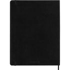 Moleskine - 2026 Agenda semainier Classic 12 mois à couverture souple - 7.5" x 9.75" - Noir-Message « in case of loss » (en cas de perte) imprimé sur la page de garde