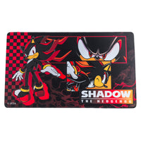 Kess Modern Sonic Shadow Playmat-Modern Sonic Shadow themed playmat featuring bold Shadow the Hedgehog artwork for a dynamic design