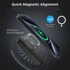 MyBat Pro 10000mAh 20W Power Bank - France Flag-Supports magnetic wireless charging up to 15W