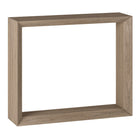 Hudson&Canal Osmond 36"W Console Table - Antiqued Grey Oak-A modern contemporary design for your entryway, living room, den, and more