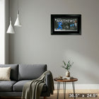 Auston Matthews 69 Goal Collage Toronto Maple Leafs - Framed Print - 36" x 24"-Ready to hang - arrives fully assembled
