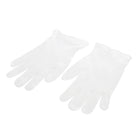 Cure Guard Vinyl Powder-Free Disposable Gloves - Clear - Large - 100 Pack-Non Sterile