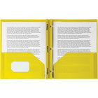 Staples - Couverture en poly - jaune-Opaque 0,2mm