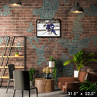 William Nylander Toronto Maple Leafs Spotlight - Framed Canvas - 31" x 22"-Officially licensed by the NHL and NHLPA