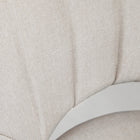 HOMCOM Adjustable Height Swivel Bar Stools - Cream - 2 Pack-Non-slip rubber pads will prevent your floor from scratching
