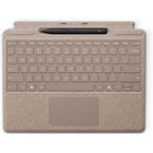 Microsoft Surface Pro Keyboard with Slim Pen SC - English - Oatmeal-Sketch and write naturally on the screen with Surface Slim Pen, always ready and charged in the keyboard’s storage tray