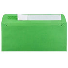 JAM Paper Enveloppes de teinte claire en papier recyclé avec fermeture autocollante, 4 1/8 x 9 1/2 po, vert festif, 100/pqt-Taille : Nº 10 (4 1/8 x 9 1/2 po)
