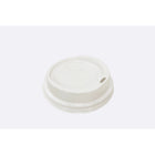 Eco-systems Hot Cup Lids - 10-20-oz - Dome PS White - 1000 Pack-Made from white polystyrene