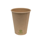 Eco-Packaging - Gobelet chaud en fibre de bambou de 12 oz - Paquet de 1000-Disponible en taille 12 oz