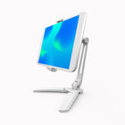 Kanto - Support universel pour smartphone et tablette - Bras double - Blanc-Rotation à 360° pour une orientation verticale et horizontale de l'écran