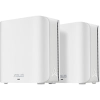 ASUS ZenWiFi BD4 Wi-Fi 7 Ethernet Wireless Router - 2 Pack-Dual-band WiFi 7 speeds up to 3600 Mbps with MLO and 4K-QAM