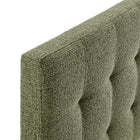 Modway Lily Upholstered King Size Headboard - Leaf-Assembly Required
