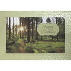 Mill Brook Studio Birthday Greeting Cards/Envelopes - 5-3/8" x 7-3/4" - Forest - 18 Pack-Premium quality greeting cards