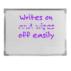 Crestline Products Aluminum Framed Dry Erase Board 36" x 48"-Aluminum framed