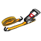 CAT 4-Piece 16' Heavy-Duty Ratcheting Tie Down Straps-Strength: 3,333 lb Working Strength and 10,000 lb Breaking Strength