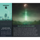 DateWorks - 2026 Calendrier en Boîte jour à la fois - 5,12 po x 4,31 po - Star Wars - Anglais -Plus de 300 pages pour chaque jour de l'année, avec samedi et dimanche combinés pour créer des pages de week-end