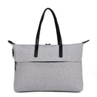 Bugatti Reborn Collection - Business Tote Bag - Rpet Polyester - Grey-Reinforced top carry handles make it easy to carry
