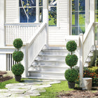 HOMCOM - Arbres topiaires artificiels en buis 3,3 pi - vert - lot de 2-Couleur : Vert 