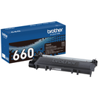 Brother TN660 High-Yield Black Toner Cartridge-Finely balanced for an even flow and consistent toner distribution onto the page