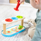 Melissa & Doug Match & Push Spinning Tops Wooden Toy-7