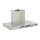 KUCHT KRH3611A 36 po Hotte murale - 900 CFM - Acier inoxydable-Cette puissante hotte professionnelle assure une ventilation adéquate de votre Kucht Pro‑Range à fort rendement BTU tout en fonctionnant silencieusement avec trois niveaux sonores