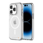 AXS Crystal Shield D3O Case MagSafe Compatible for Apple iPhone 15 Pro Max - Clear-8ft drop tested, backed by D3O technology