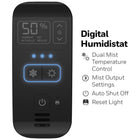 HoneyWell Dual Comfort Cool Mist + Warm Steam Humidifier-Mist temperature control: Select cool or warm mist output 