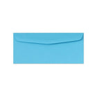 LUX Moistenable Glue #10 Regular Envelopes (4 1/8 x 9 1/2), Bright Blue, 500 Pack (4260-18-500)-#10 regular envelopes are perfect for mailing checks/invoices/letterhead/personal letters/statements/direct mail