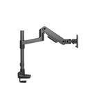 Amer Mounts HYDRA Elite Single Monitor Arm for 17"-49" Screen - Black-360° Rotary VESA Plate: for flexible viewing experience