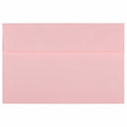 JAM Paper A9 Coloured Invitation Envelopes with Peel & Seal Closure - 5 3/4 x 8 3/4 - Light Pink - 100 Pack-This envelope is fashioned from 60lb paper, has a smooth finish, and a Peel & Seal adhesive strip closure!