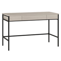 Hudson&Canal Evans 48" Writing Desk - Alder White-A mid-century modern design for your entryway, living room, den, and more