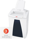 HSM Securio AF500C Cross-cut Shredder with Automatic Paper Feed, 500 auto/121.7 manual Capacity-Nanogrip technology for reliable sheet intake