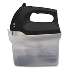 Hamilton Beach 6-Speed Hand Mixer-No more lost beaters - convenient snap-on storage case