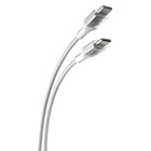 Scosche Strikeline 6' Magnetic USB-C TO USB-C - White-Magnets allow for an adjustable cable diameter