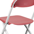Flash Furniture – Chaise pliante en plastique pour enfants, bourgogne (YKIDBY)-Capacité de 220 lb