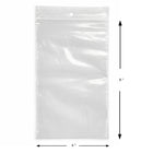 KL Rubber - Sac refermable en polyéthylène avec trou de suspension - 2 Mil - 4 x 8 po - paquet de 1000-Approuvé pour le contact direct avec les aliments — idéal pour viandes, produits frais et produits secs