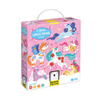 Banana Panda I Love Unicorns Puzzle-Learning about seasons and weather patterns will be fun as children assemble these eight season-themed wooden puzzles