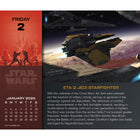 DateWorks - 2026 Calendrier en Boîte jour à la fois - 5,12 po x 4,31 po - Star Wars - Anglais -Divertissement