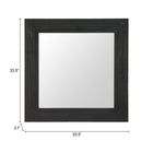 Zuo Kare Mirror - Black-3 year limited warranty