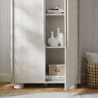 Modway Bellamy Tall Arched Storage Cabinet - Ash-Sturdy Construction