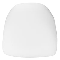 Flash Furniture - Coussin en tissu rigide pour chaise Chiavari, blanc (BHWHHARD)-Coussin de chaise ferme