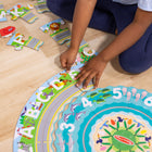 Melissa & Doug - Puzzle de sol en carton Round the Shore Tracks avec véhicules mécaniques - 48 pièces-4