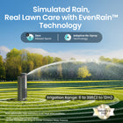 Aiper IrriSense N2 Lawn Smart Sprinkler Irrigation System with App-Controlled, Custom Watering Map - 4800 sq ft-Climate-Adaptive Watering System: Built-in rain sensors pause watering during rain, conserving water and protecting your lawn while adjusting schedules according to climate conditions